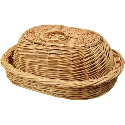 Vingo Proutěný chlebník oválný