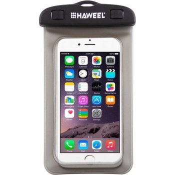 Púzdro HAWEEL vodovzdorné ultratenké priehľadné / Apple iPhone 6 Plus / 6S Plus - čierne