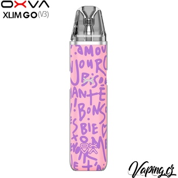 OXVA Xlim Go 1000 mAh Graffiti Pink 1 ks od 195 Kč