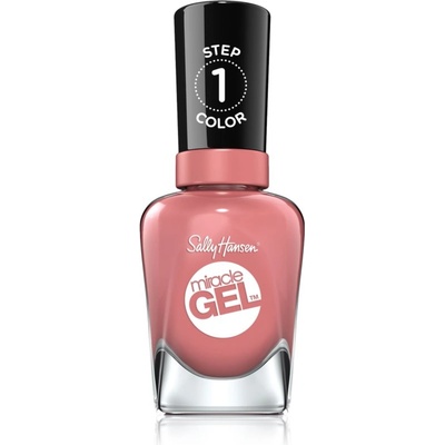 Sally Hansen Miracle Gel гел лак за нокти без използване на UV/LED лампа цвят 244 Mauve-Olous 14, 7ml