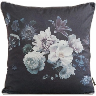 Takoy PREMIUM obojstranná z mäkkého zamatu s motívom kvetov a lemovkou po okrajoch-HF-458002 45 x 45 cm