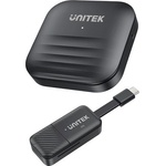 Unitek v1184a01 av удължител av предавател и приемник черен (v1184a01)