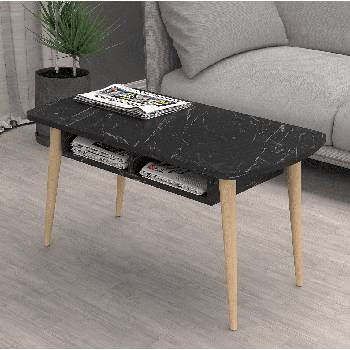 Холна маса Aura черен мрамор