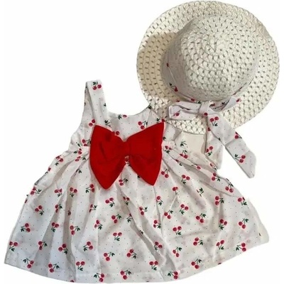 Kojenecké šatičky Třešničky se slamáčkem