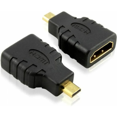 DeTech Преходник DeTech HDMI F - Micro Hdmi M, Черен - 17120