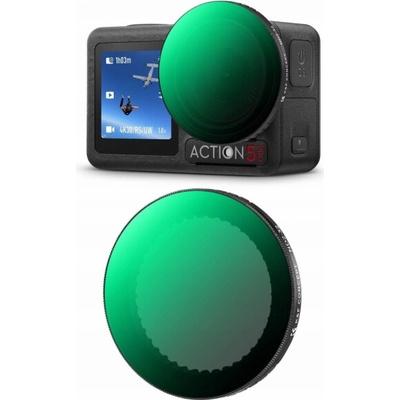 K&F Concept Filtr s plným šedým typem a nastavitelným faderem Nd2-32 pro DJI Osmo Action 3 4 5 Pro Kf01.2752