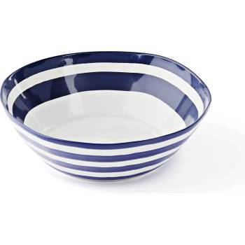 Guzzini Купа Riviera раирана 30 см бяла и тъмносиня (13290376)