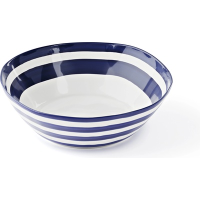 Guzzini Купа Riviera раирана 30 см бяла и тъмносиня (13290376)