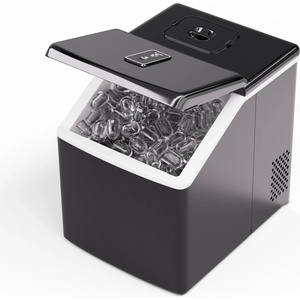 Klarstein Clearcube машина за ледени кубчета, кристален лед, 13 кг/24 ч (Kla-ClearC-ICE4-BK) (Kla-ClearC-ICE4-BK) - klarstein Ледогенератор