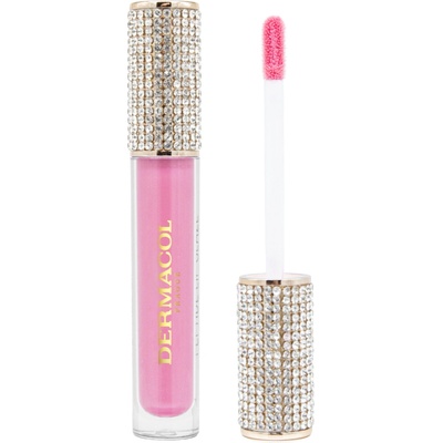 Dermacol Diamond Edition Peptide Lip Glaze ošetrujúci lesk na pery s peptidmi 02 Very Vera 2,5 ml