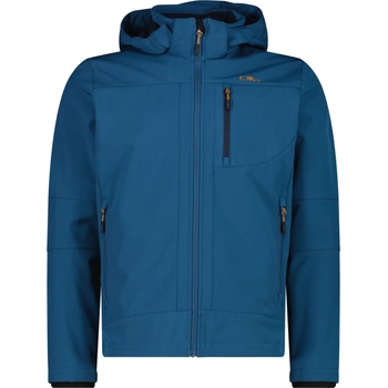 CMP Мъжко софтшел яке CMP Jacket Zip Hood Softshell Softshell jacket - Petroleum - размер 48 (EU) (003-2728-0912)