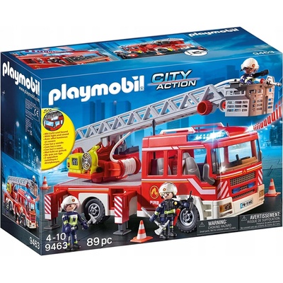 Playmobil 9463 Požární auto s výsuvných žebříkem
