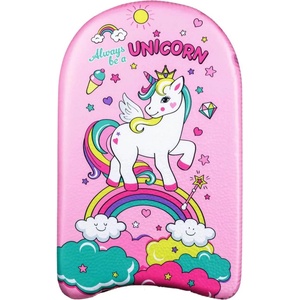  Детска дъска за плуване Unicorn Rainbow, 45 х 26 cm, Роз