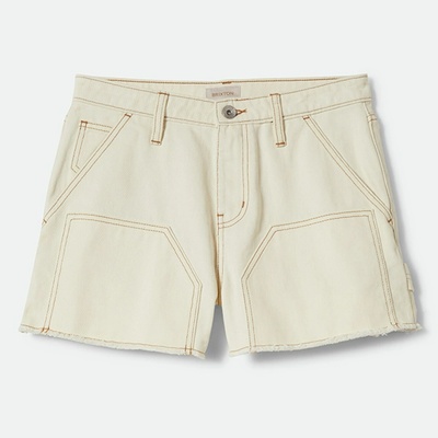 Brixton kraťasy Essex Cut Off Painter short Off White OFFWH