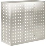 vidaXL Покритие за климатик Сребристо 110 x 50 x 105 см (8014147)
