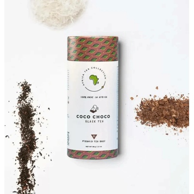 KAZI YETU Coco Choco čierny čaj s kakaom a kokosom 60 g