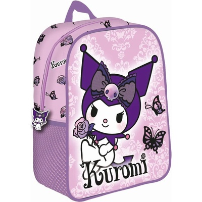 Batoh Hello Kitty Kuromi Purple 3D, taška 30 cm