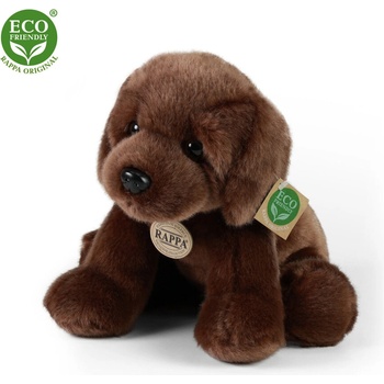 Rappa Плюшено Куче Кафяв лабрадор, седящо, 26 см. , серия Еко приятели (208940)