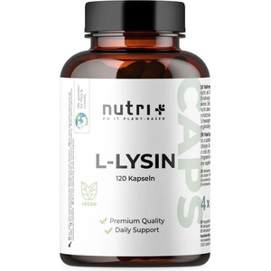 nutri + L-лизин капсули - 120 капсули