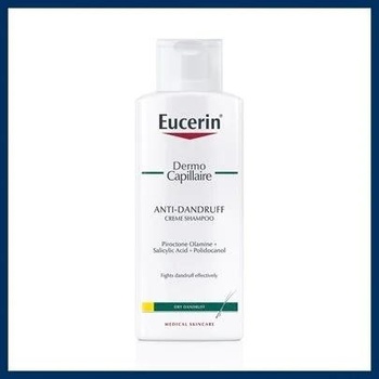 Eucerin DermoCapillaire krémový šampón proti suchým lupinám 250 ml