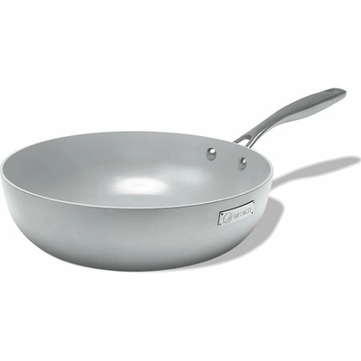 Elmich Nepriľnavá nerezová Wok panvica Tria Ceramic s keramickým povrchom 30 cm