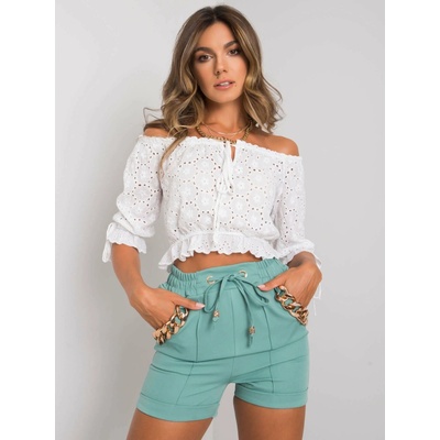 Italy Moda Shorts-DHJ-SN-13260.38P Turquoise kaki