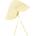 Huttelihut Детска шапка Huttelihut Kid's Summer Hat Muslin Hat - Double Cream - размер 48 cm (904-5932-0413)
