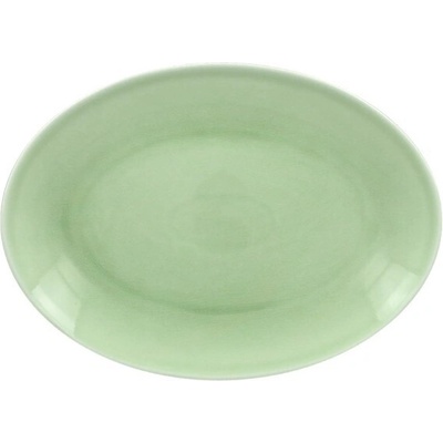 RAK Porcelain Vintage talíř oválný 26 x 19 cm zelená RAK-VNNNOP26GR