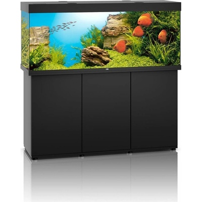 Juwel Rio LED 400 akvarijný set čierny 151 x 51 x 66 cm, 450 l