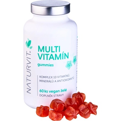 NATURVIT Želatinové Multivitamíny pro ženy, 60 ks