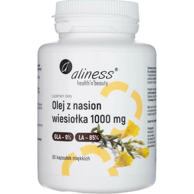 Aliness Evening Primrose Oil 9% 1000 mg 90 mäkkých gélov