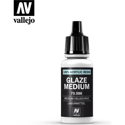 Vallejo: Glaze Medium glazura 17ml