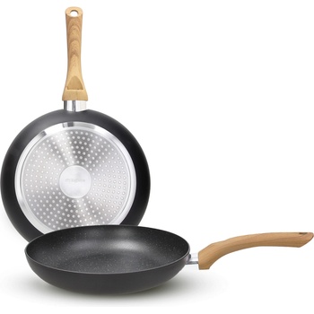 Tognana Комплект 2 тигана grancucina rock in, 24&28 см, сив (v979132rkwda)