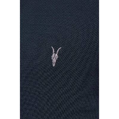 AllSaints тениска с яка мъжка памучна (M075PB)