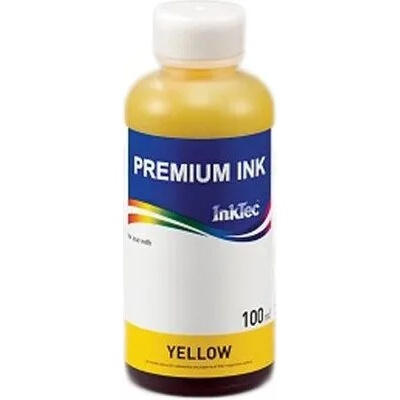 InkTec Бутилка с мастило INKTEC за Epson T0824, Stylus Photo R285/R270/ R290/ R390/ RX590/ P50 , Жълт, 100 ml (INKTEC-EPS-009-10-100Y)