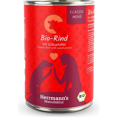 Herrmann's Bio Hovězí s batáty 400 g