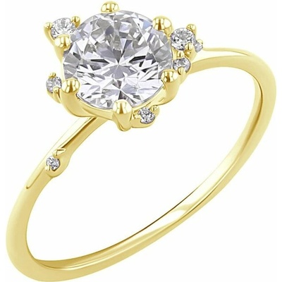 Eppi Cluster zásnubný prsteň s diamantmi Carole RE46445