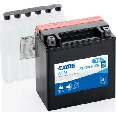 Мото акумулатор Exide YTX20CH-BS 18Ah L+ (YTX20CH-BS EXIDE)