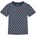 GUESS Тениска с къс ръкав за момче в тъмно син цвят с бели лога Guess