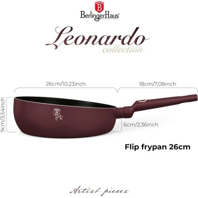 BERLINGERHAUS Panvica prehadzovacia 26 cm Leonardo Collection