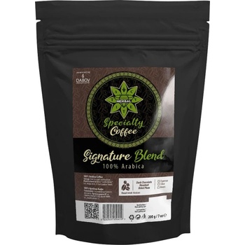 Cvetita Herbal Specialty Coffee - Signature Blend 100% Arabica - Beans [200 грама] Тъмен шоколад