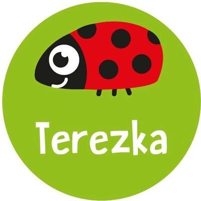 Mama Labels Jmenovky na oblečení Beruška 48 ks samolepky do školy a školky