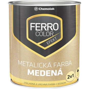 CHEMOLAK Ferro Color efekt medená medená 0,75L