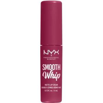 NYX Cosmetics Smooth Whip Matte Lip Cream червило с гладка текстура за перфектно изглаждане на устните 4 ml нюанс 08 Fuzzy Slippers