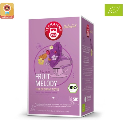 Teekanne BIO Selected. Fruit Melody Luxury Cup 25 x 2,75 g