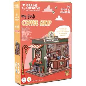 Graine Créative Graine creative Дървен 3d модел Кафене (651072)