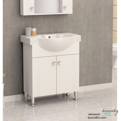Inter Ceramic Долен стоящ pvc шкаф за баня icp 7047