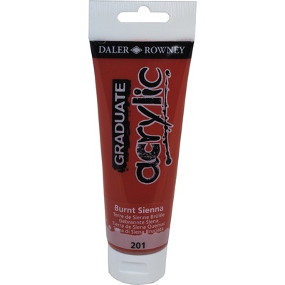 Daler-Rowney Graduate АКРИЛНА боя Burnt Sienna 120 ml 1 бр (123120201)