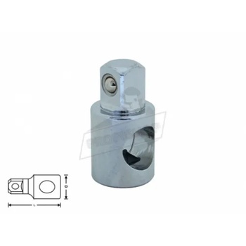 Image 1 of BOLTER Адаптор с отвор за върток 1/2 l44мм cr. v. bolter xg53106 (xg53106)