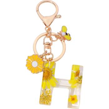 HARAHU Ключодържател Азбука - h / Жълта kp37841 (37841)